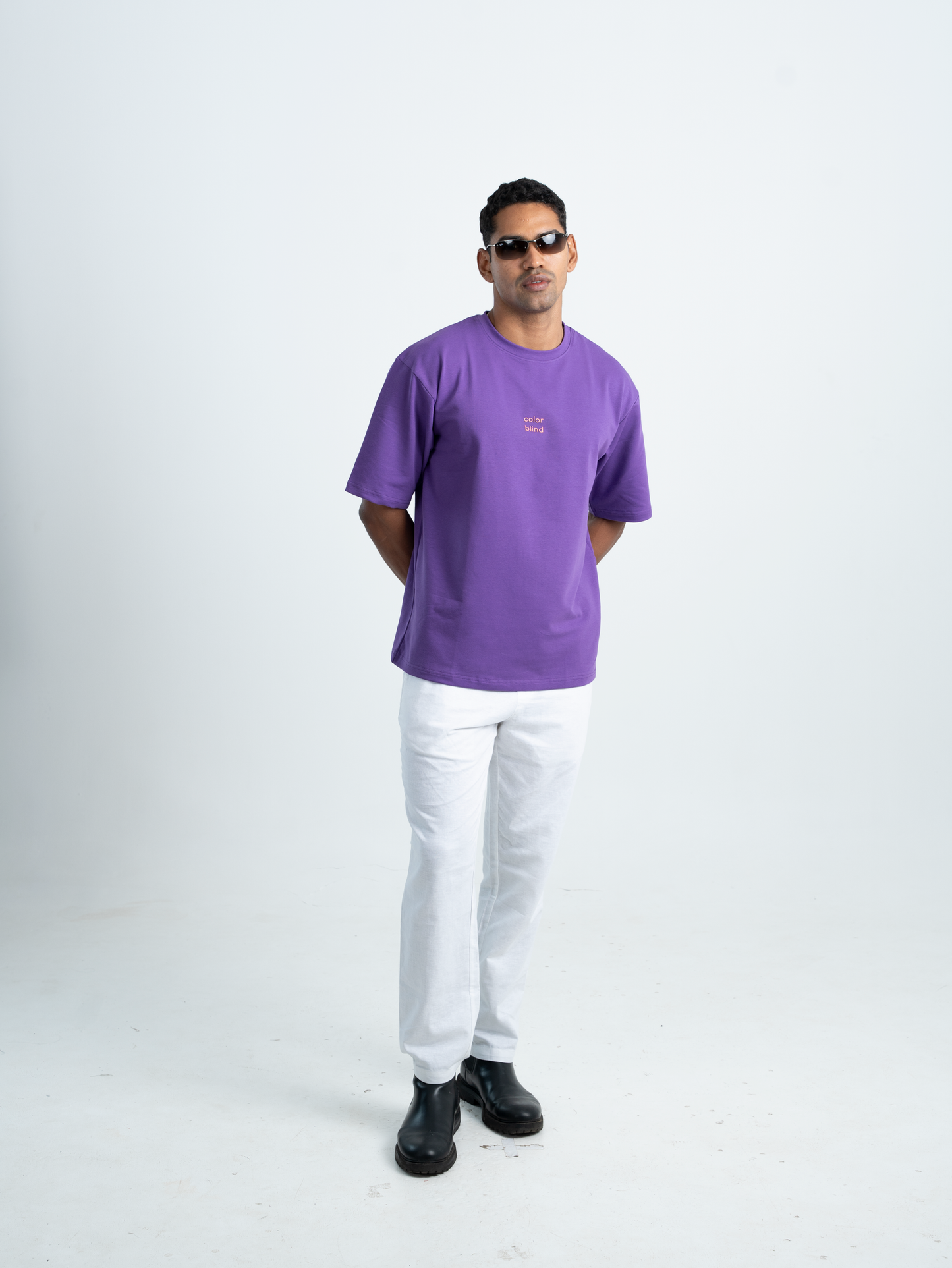 DEEP PURPLE OVERSIZED TSHIRT