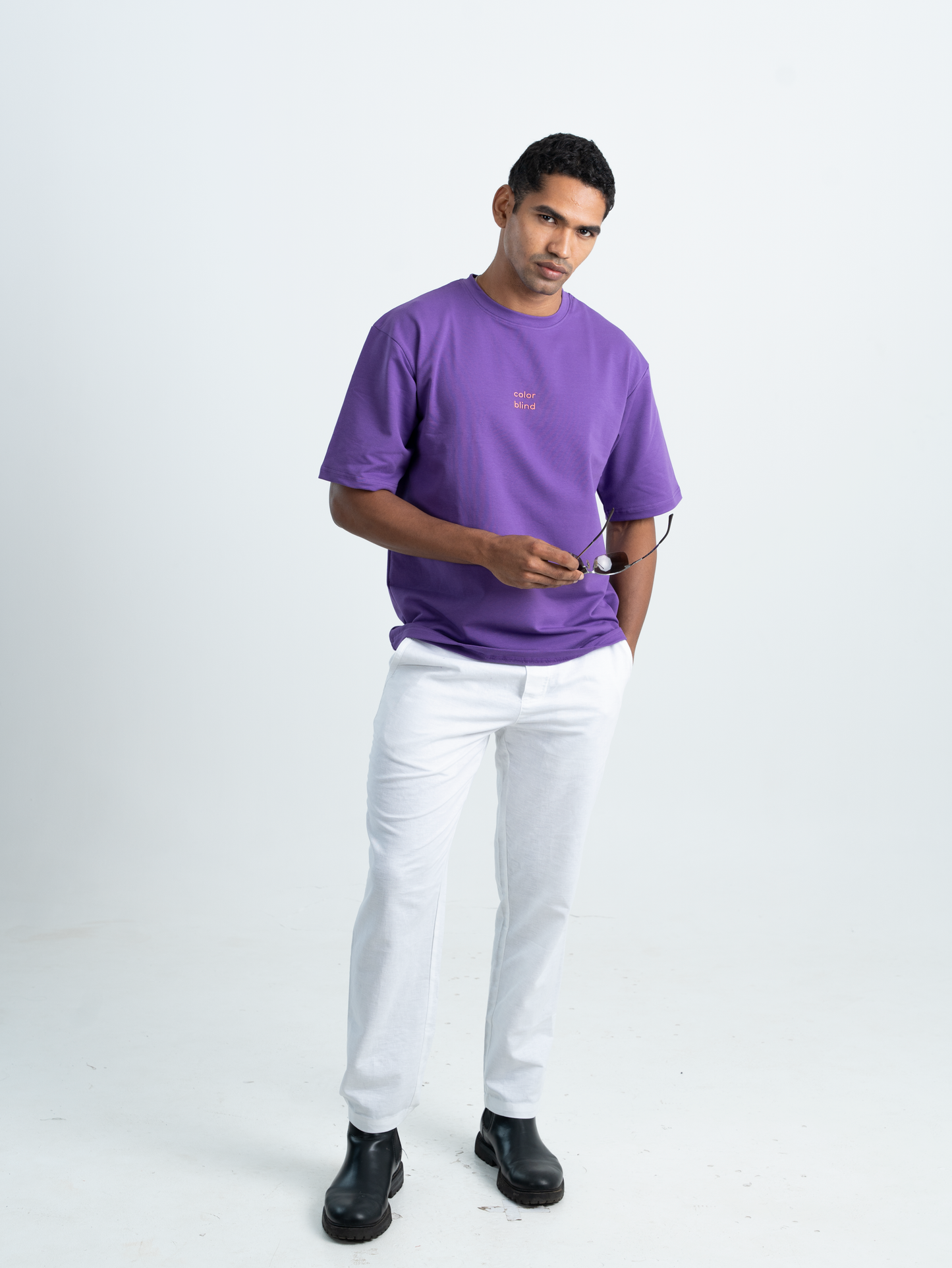 DEEP PURPLE OVERSIZED TSHIRT