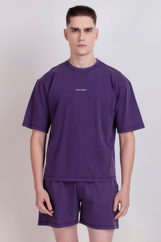 Faded Grape Oversized T-shirt