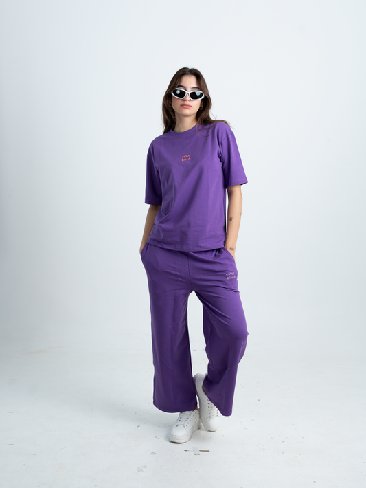 DEEP PURPLE WOMEN'S CO ORD SET